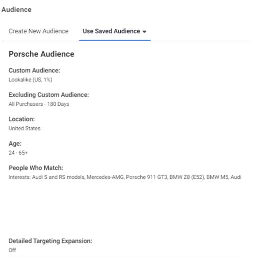 Facebook Audience Manager