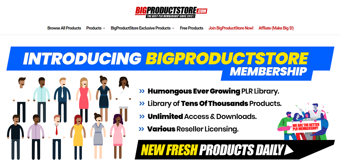 Big Product Store