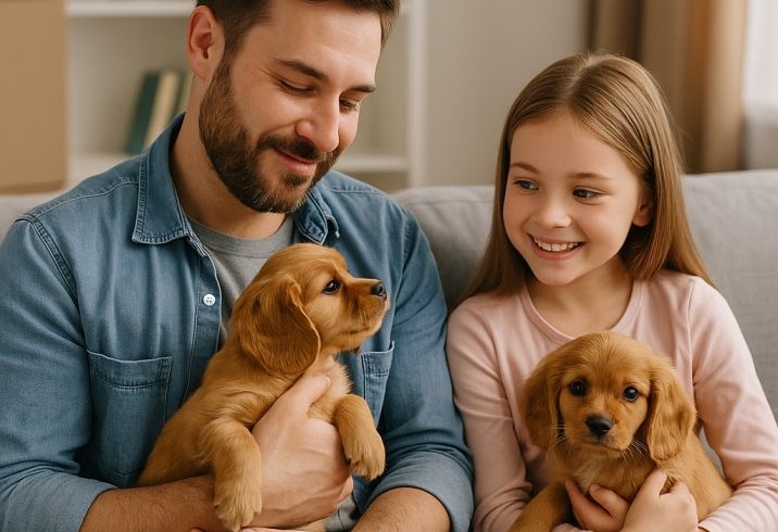 What to Expect When Bringing Home Golden Cavalier Puppies